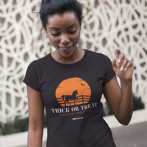Trick or Treat Equestrian Daily Dilemma Unisex T-Shirt