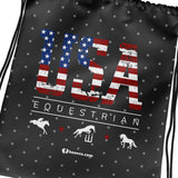 USA Equestrian Drawstring Bag