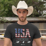USA Reining Unisex T-Shirt