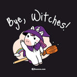 Bye Witches Halloween Unicorn Unisex T-Shirt