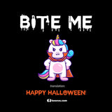 Bite Me Dracula Unicorn Unisex T-Shirt