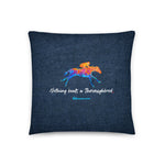 Nothing Beats a Thoroughbred Decorative Pillow