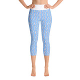 Fashion Equestrian Prints Yoga Capri Leggings