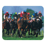 Down the Stretch Racing Thoroughbreds Mouse pad