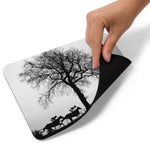 Thoroughbred Racehorses Vignette Mouse pad