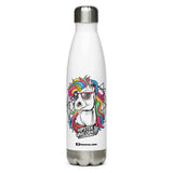 Hipster Unicorn Stainless Steel Water Bottle