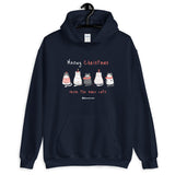 Meowy Christmas from the Barn Cats Unisex Hoodie