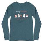 Meowy Christmas from the Barn Cats Unisex Long Sleeve Tee