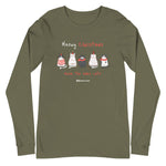 Meowy Christmas from the Barn Cats Unisex Long Sleeve Tee