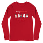 Meowy Christmas from the Barn Cats Unisex Long Sleeve Tee