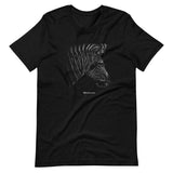 Zebra Digital Art T-Shirt