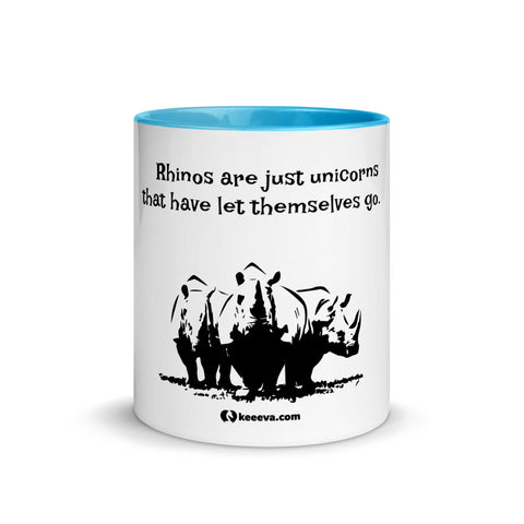 Rhinos Are Just Unicorns Coffee Mug